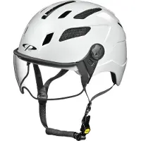 CP Chimayo+ Wit - Trendy Pedelec helm / E-bike helm - Kies je Vizier - Helder of Meekleurend