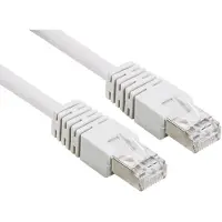 Eminent IM8101 U/UTP CAT6 Patchkabel met RJ45 Connectoren | Wit | 1 meter