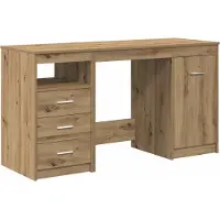 Syfax Bureau met kast Artisan Oak Engineered Wood