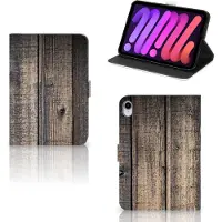 B2Ctelecom iPad Mini 6 (2021) Tablet Book Cover Steigerhout