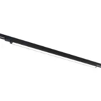 Arcchio LED-railverlichting Harlow, zwart, 109 cm, 3.000K Harlow, zwart, Werkkamer / Kantoor, Aluminium, Modern, railverlichting