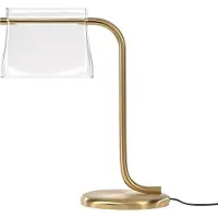 Maytoni Tafel lamp, goudkleurig, met glazen kap, Cabaret LED, 8W,