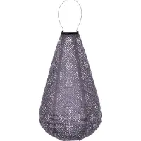 Lumiz Lampion Topaze Paars D 28 H 31 Cm