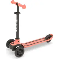 Chillafish Kinderstep 3 Jaar met drie wielen - Roze - Lichtgewicht step meisjes met afneembaar stuur en voetrem - Aanpasbaar in hoogte - Leun-om-te-sturen - Extra grip handgrepen - Model Scotti
