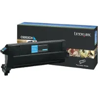 Lexmark C9202CH toner cartridge cyaan (origineel)