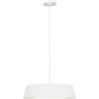 FEISS LED Hanglamp Asher | 5X E14 Max 60W | Dimbaar | Matte White & Gold