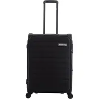 Discovery Motion zachte Koffer / Trolley / Reiskoffer - 64 cm (M) - Zwart - Zwart / Medium