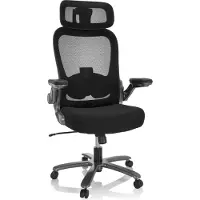Hjh OFFICE INSTRUCTOR T I PRO stof / netstof - XXL bureaustoel Zwart