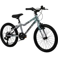 HUFFY Literide Kinderfiets - Jongens - 20 inch - Turquoise/Zilver - Twee handremmen
