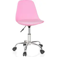 Hjh OFFICE FANCY II - Kinder bureaustoel Roze