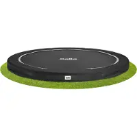Salta Premium grondtrampoline, rond, 305 cm, kleur zwart