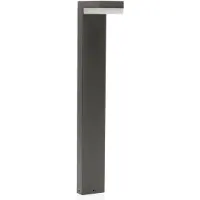 LINDBY LED tuinpadverlichting - tuinlamp Dionys, zwart, Roestvrij staal, Modern, LED buitenlamp