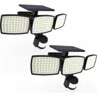Lumisky Set van 2 zonnesensorprojectoren 700LM SPARKY