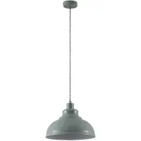 LINDBY Hanglampe , Albertine, dimbare, Blauw, Woonkamer, Metaal, Vintage / Retro