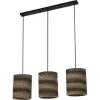Osram Hanglamp CYLINDER, dimbaar, bruin / roest, Woon-/ Eetkamer, Papier, hanglamp