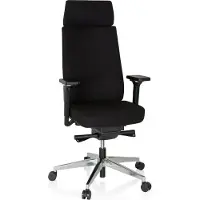Hjh OFFICE MOVE-TEC PRO 3D - Professionele bureaustoel Zwart