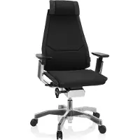 Hjh OFFICE Bureaustoel GENIDIA PRO, stof, zwart