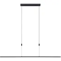 LUCANDE Hanglampe , Stakato, dimbare, Zwart, Woonkamer, Aluminium, Modern