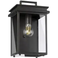 Elstead Lighting LED Wand Buitenlamp Glenview | 1X E27 Max 60W | IP44 | Dimbaar | Antique Bronze
