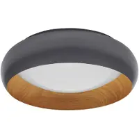 Ledvance Plafondlamp Orbis Livia, dimbaar, zwart, Woon-/ Eetkamer, metaal, plafondlamp