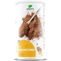 Nature First Macaccino Bio - Koffievrij alternatief - Verhoogt energie - Heerlijke mix van cacao en maca - Biologisch geteeld - Warm of koud drankje