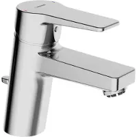 Hansa wastafelmengkraan opbouw twist, chroom, voorsprong uitloop 121mm 09131183