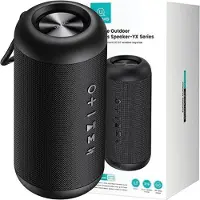 Usams Waterdichte Draagbare Draadloze Speaker - 1800mAh - Zwart