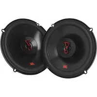 JBL Stage 3 627F - Autospeaker - 6.5” (16,5 cm) - 2-Weg Coaxiaal - Zwart - Krachtig Geluid Zonder Gr