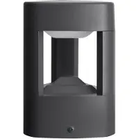 LUCANDE Buitenverlichting , Pirron, Zwart, Terras, Metaal, Modern