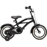 Nogan Rumble - Kinderfiets - Jongensfiets - 12 inch - Mat Zwart
