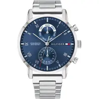 Tommy Hilfiger Analoog horloge nachtblauw / zilver