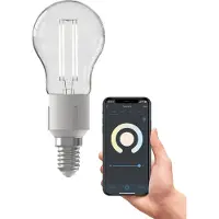 Calex wifi Smart Kogellamp Helder Filament E14