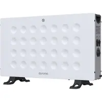 Auronic Convectorkachel - 2000W - Ingebouwde Ventilator - Elektrische Kachel - Met Thermostaat - Heater - Wit
