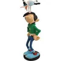 Plastoy Gaston met meeuw - Speelfiguur