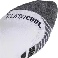 Adidas Sportsokken 'Performance CLIMACOOL Cushioned Quarter 3-Pack' grijs gemêleerd / zwart / wit