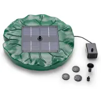 Pontec Pondosolar Lily Island 40280 Drijvende vijverpomp op zonne-energie 150 l/h