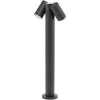 PRIOS Tuinpadverlichting Tulimar , dimbaar, zwart, Aluminium, Modern, Tuinpad verlichting