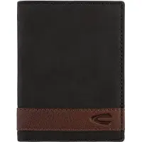 Camel active Portemonnee 'Taipeh' donkerbruin / zwart