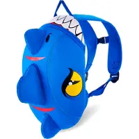 Crazy Safety Dino, rugzak, junior, blauw