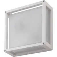 LUCANDE Buitenverlichting , Aurelien, dimbare, Wit, Balkon, Aluminium, Modern