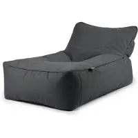 Extreme Lounging - b-bed lounger - ligbed tuin - zitzak vulling - binnen & buiten - uv- en waterbestendig - Grijs