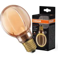 Osram LED lamp E27 | Globe G80 | Vintage 1906 | Filament | Goud | 1800K | Dimbaar | 4W (22W)