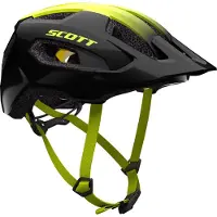 SCOTT - Supra Plus - Fietshelm 52-57 cm - S/M, zwart/geel