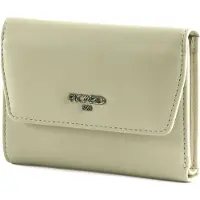 PICARD Leer portemonnee Bingo Flap Wallet Cream crème