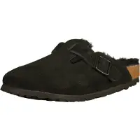 Birkenstock Huisschoen 'Boston' zwart