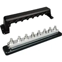 Victron Energy 600a+8p Cover Bus Bar Zilver