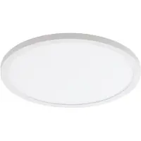 Arcchio LED-plafondlamp Brenda, dimbaar, wit / opaal, Woon-/ Eetkamer, Modern, LED plafondlamp