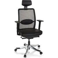 Hjh OFFICE SENATOR PRO - Luxe directiestoel Zwart