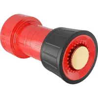 Wiltec straalbuisspuitstuk voor kleine straalbuizen, slangstuk 38,1 mm (1,5") voor brandweer of tuin