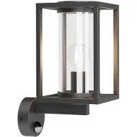 LUCANDE Buitenverlichting , Ferda, dimbare, Zwart, Terras, Aluminium, Modern